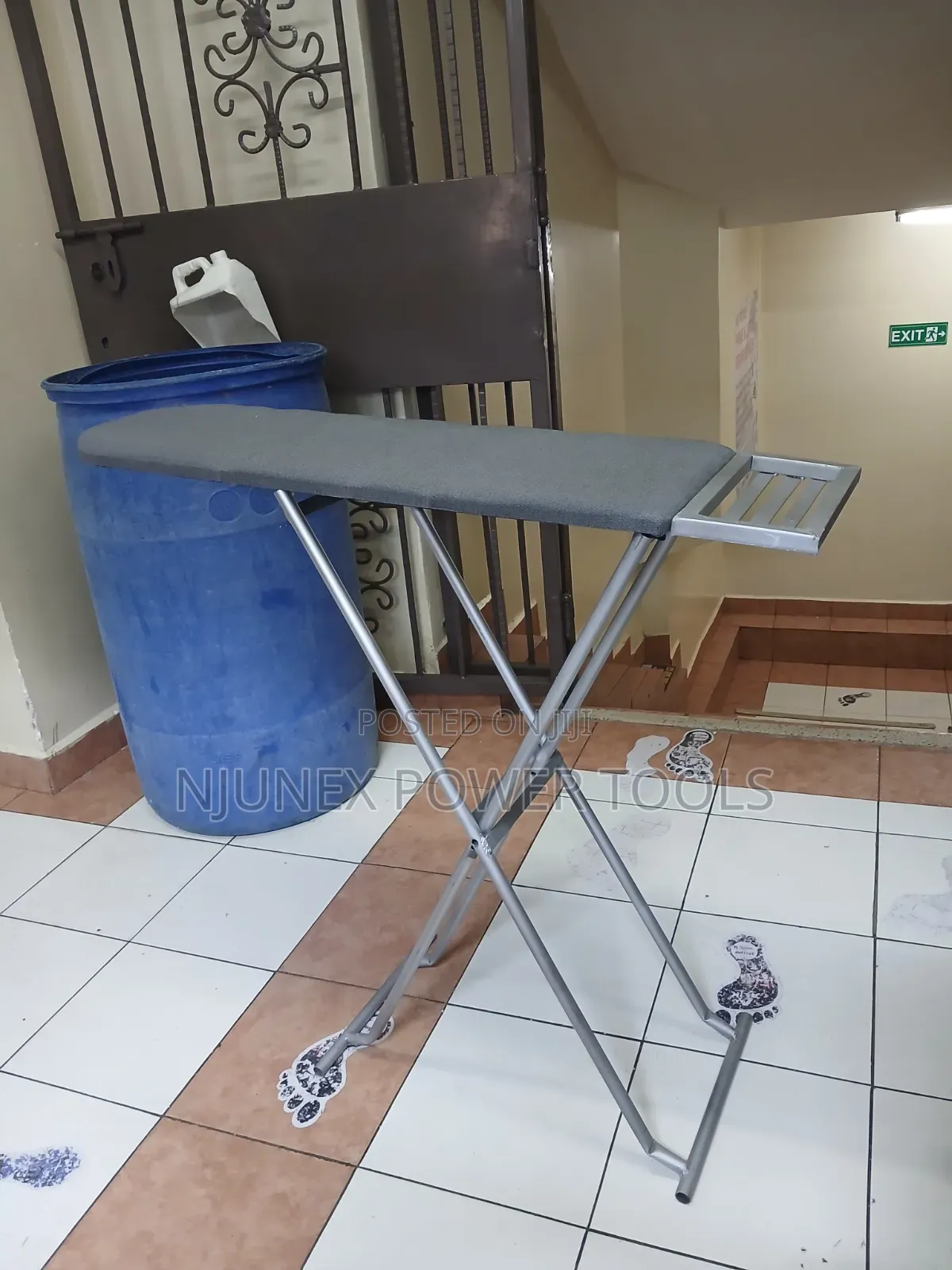 Foldable Metallic Ironing Board