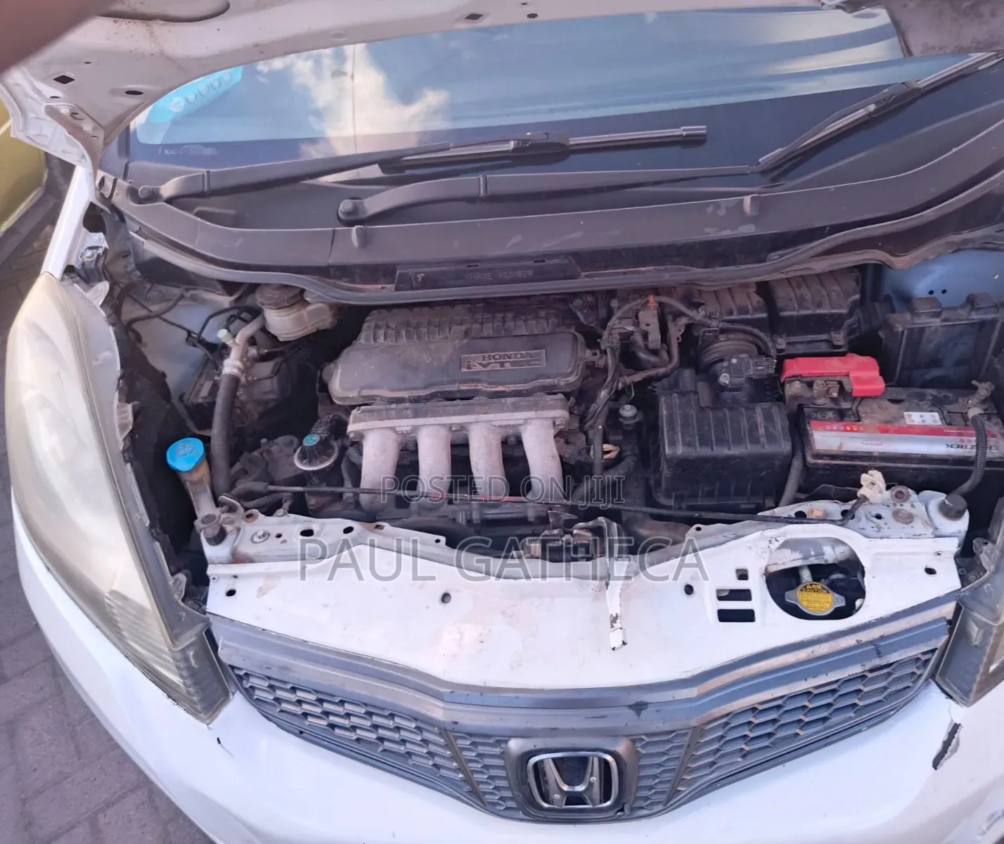 Honda Fit 2012 White