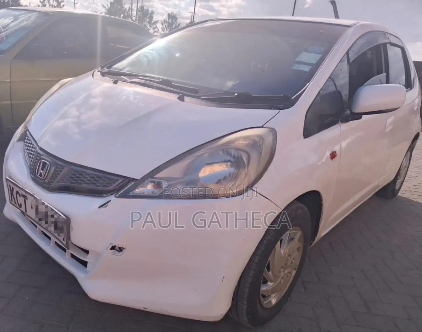 Honda Fit 2012 White