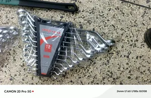 12pc Double Ring Offset Spanner Wrench Set