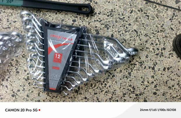 12pc Double Ring Offset Spanner Wrench Set - main view