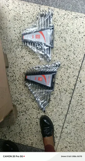 12pc Double/Combined Spanner With Satin Finish 6-32mm Sizes