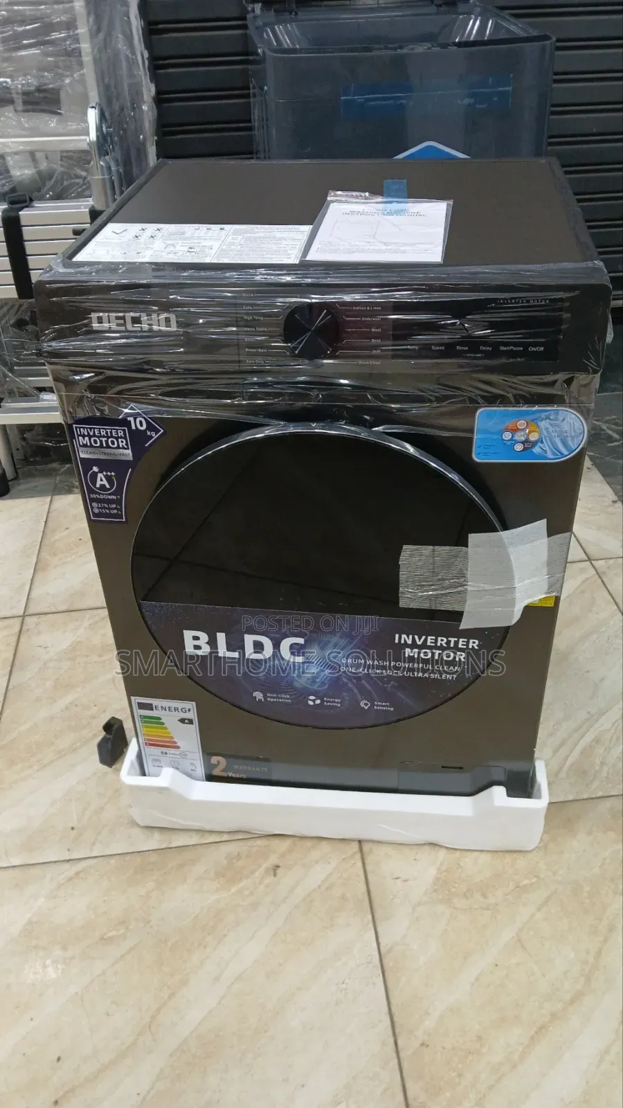 Decho 10kg Front Load Washing Machine