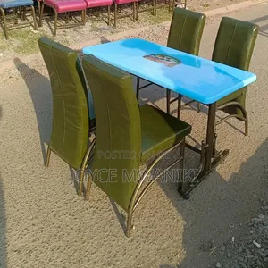 Restaurant or Hotel Set, Green With Coated Frame 