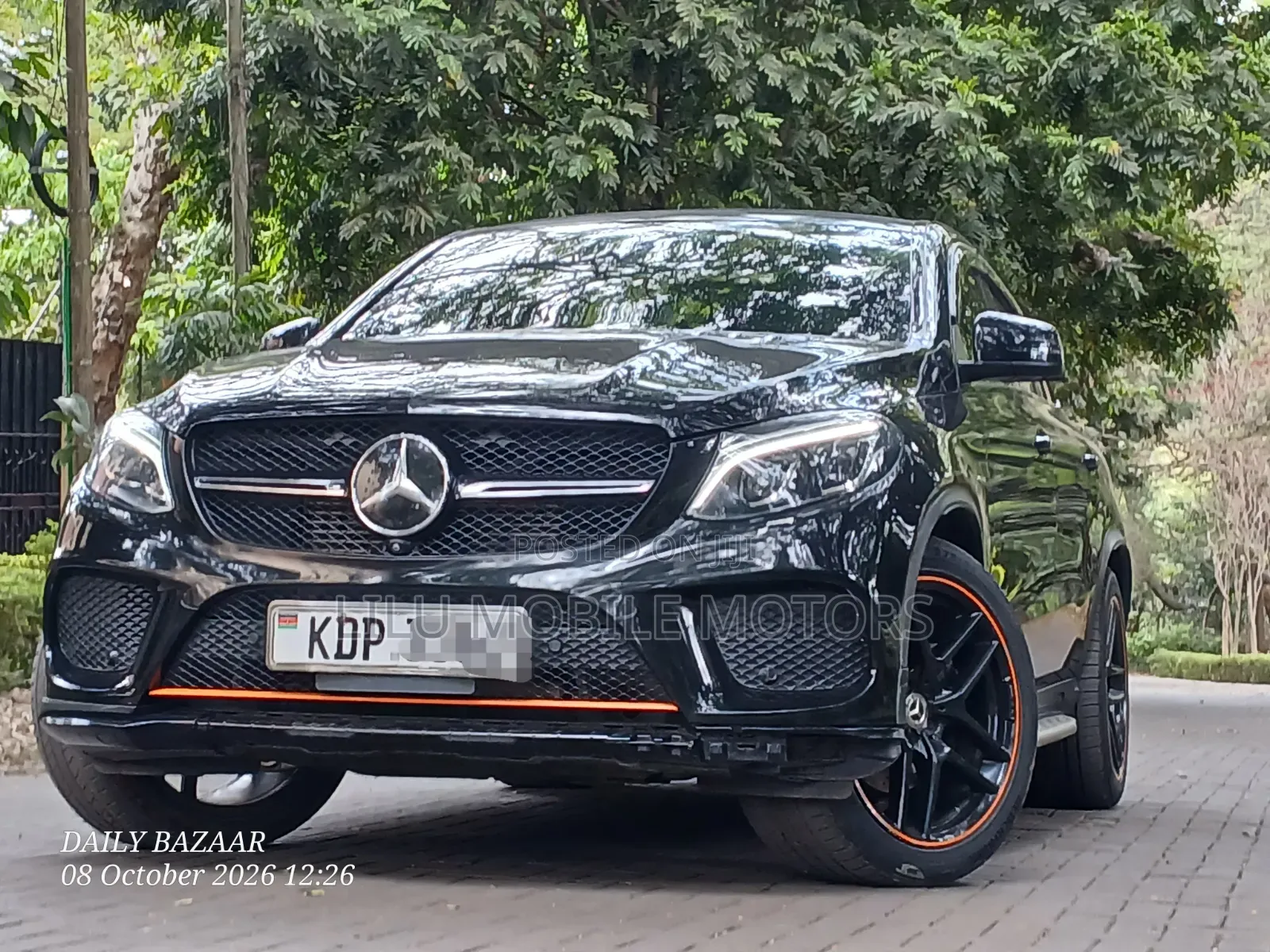 Mercedes-Benz GLE-Class GLE 350d 4MATIC 2017 Black