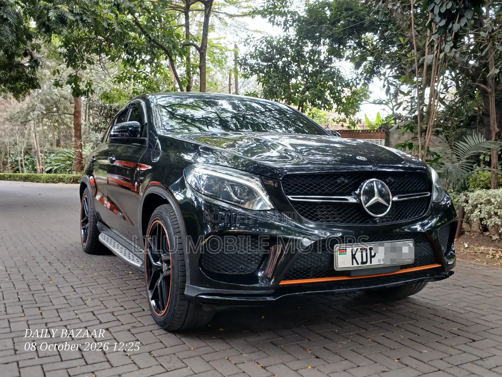 Mercedes-Benz GLE-Class GLE 350d 4MATIC 2017 Black