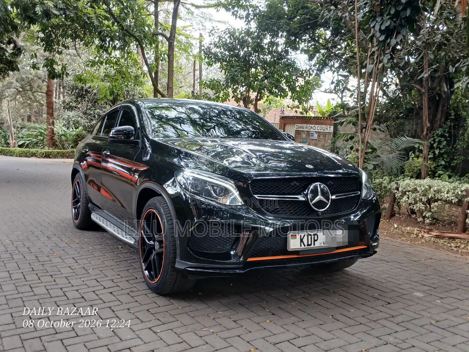 Mercedes-Benz GLE-Class GLE 350d 4MATIC 2017 Black