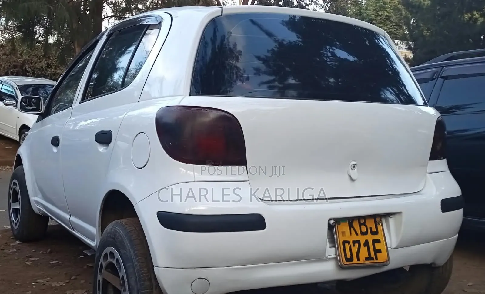 Toyota Vitz 2005 White