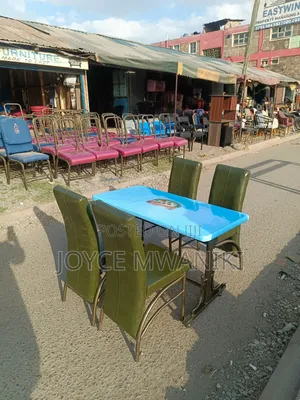 Restaurant or Hotel Set, Green With Coated Frame 