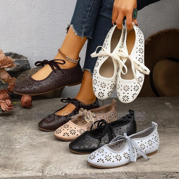 Unique Breathable Laced-Up Shoes for Ladies. Sizes 36-42. We Deliver!