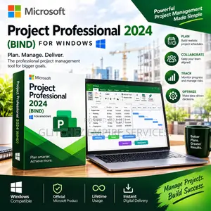 Microsoft Project Professional 2024 (Bind)