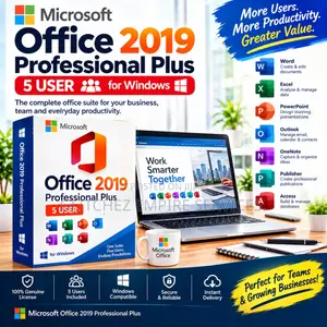 Microsoft Office 2019 Pro Plus (5pcs)