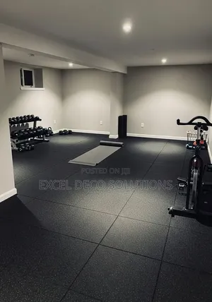 EPDM Gym Tiles 20mm for Weightlifting Floors