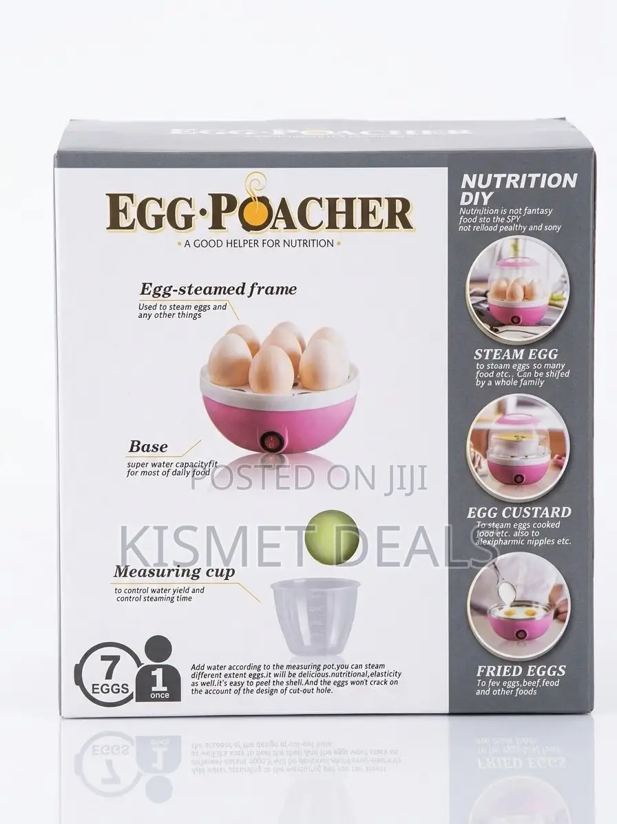 Double or Single Egg Boiler