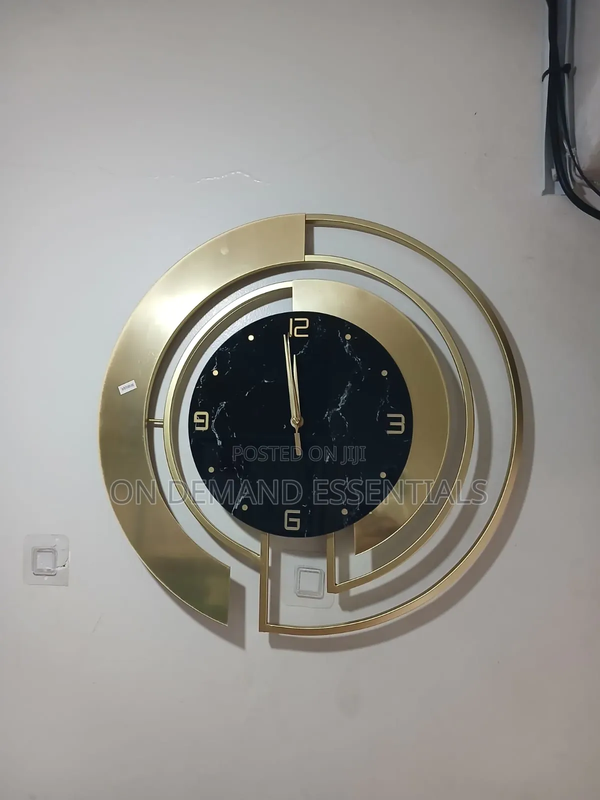 Marble Finish Wall Clock