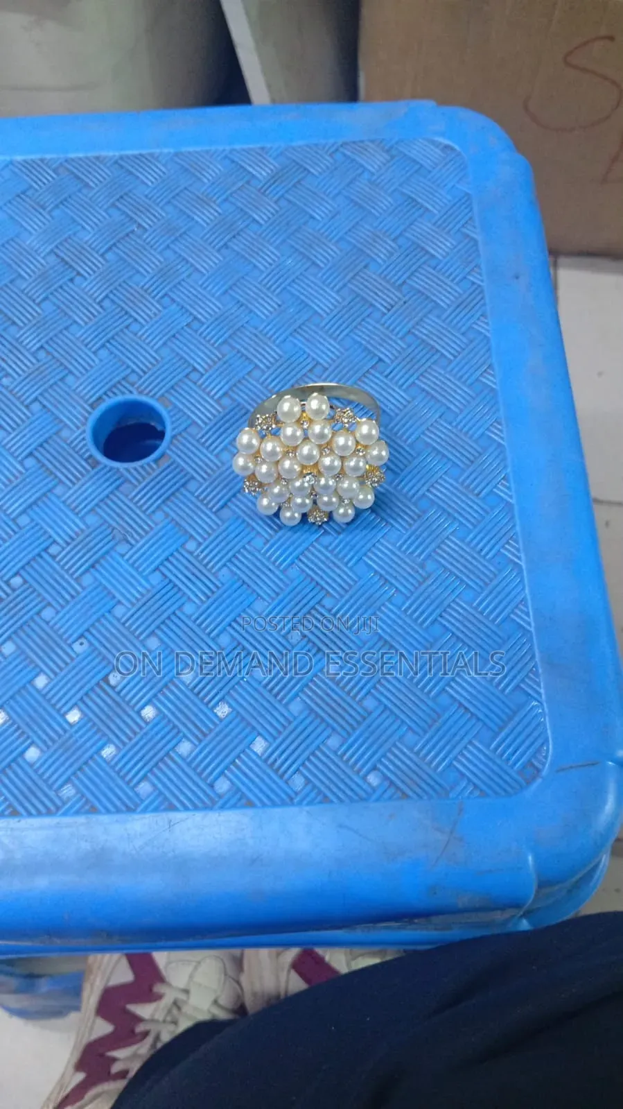 Napkin Ring Holder With Beads