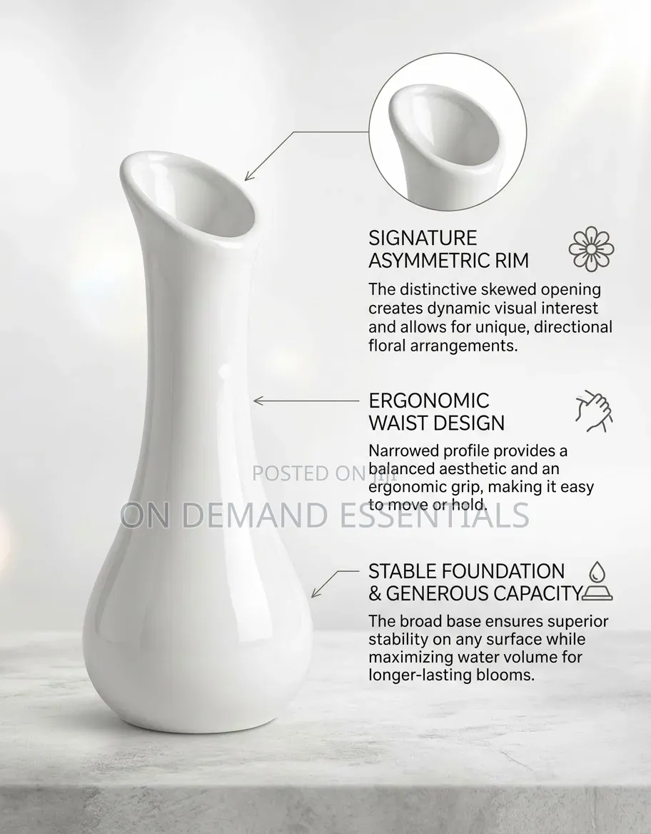 Ceramic Vase Nose Big