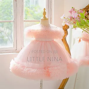 Fancy Cream Baby Girls Dress