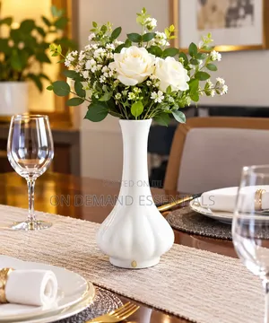 Ceramic Pumpkin Flower Vase