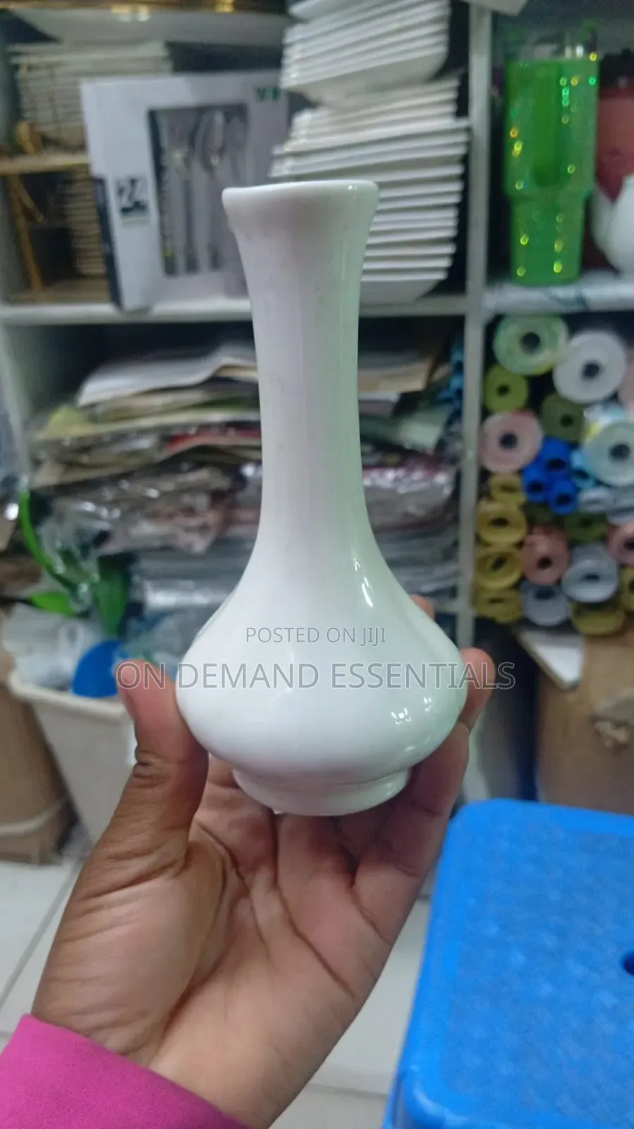 Ceramic Pumpkin Flower Vase