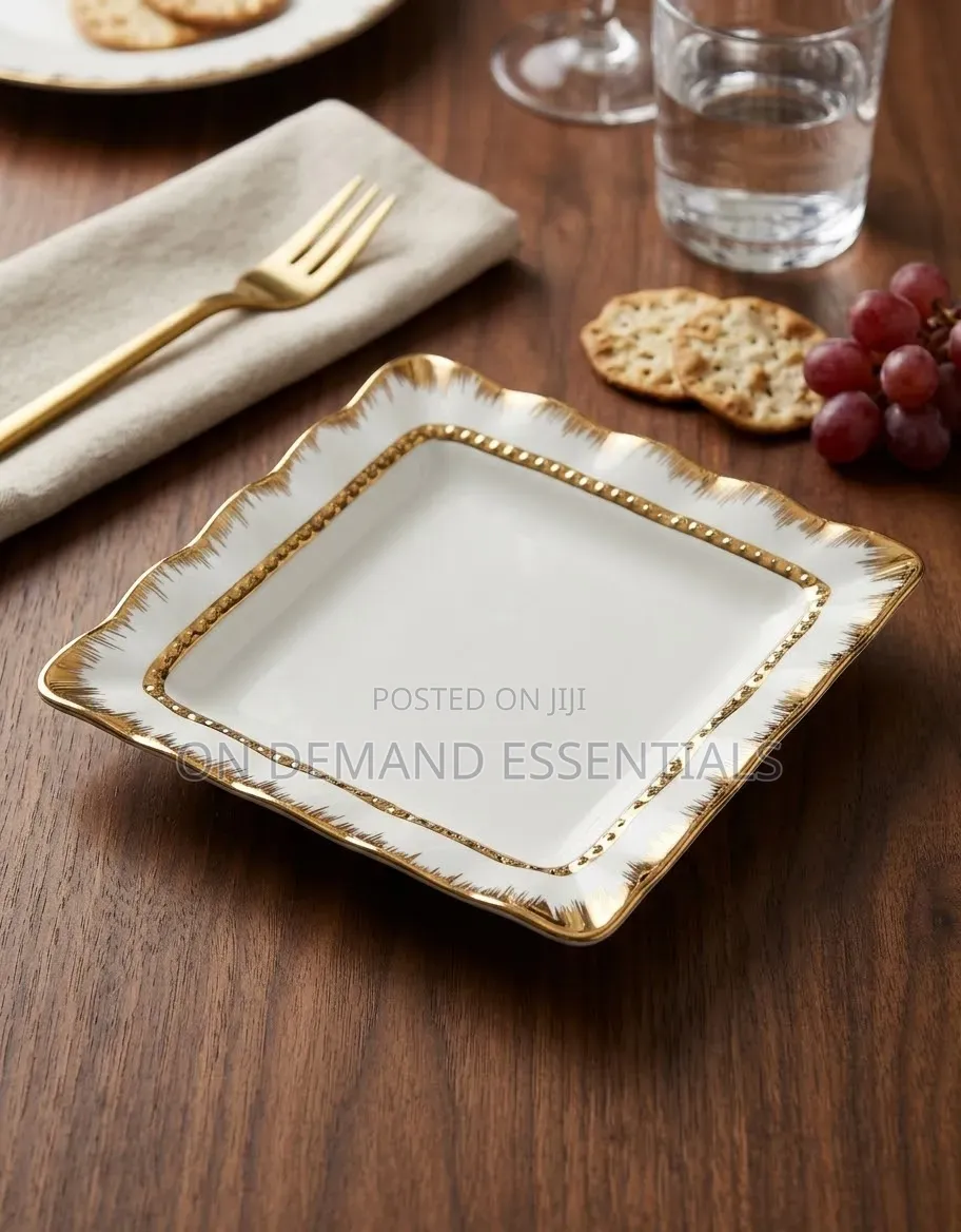 Gold Detail Side Plate