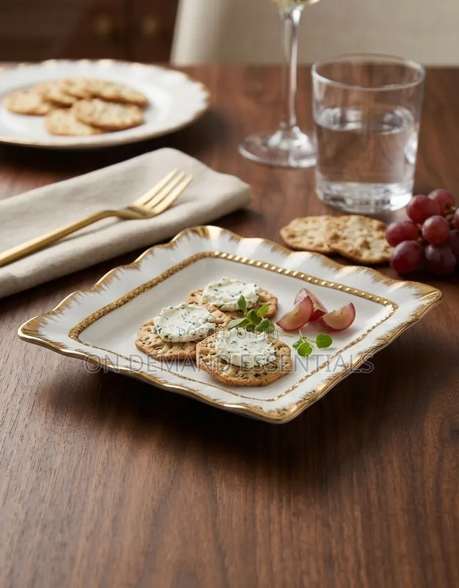 Gold Detail Side Plate