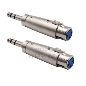 2Pcs TRS to XLR Female