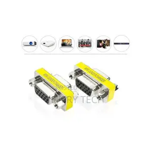 VGA /SVGA 15pin Gender Changer Adapter Female to Female Cable Extender