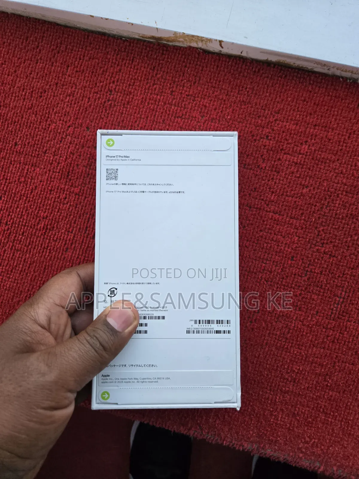 New Apple iPhone 18 Pro Max 256 GB White