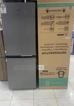 Hisense 230L Double Door Fridge With Bottom Freezer