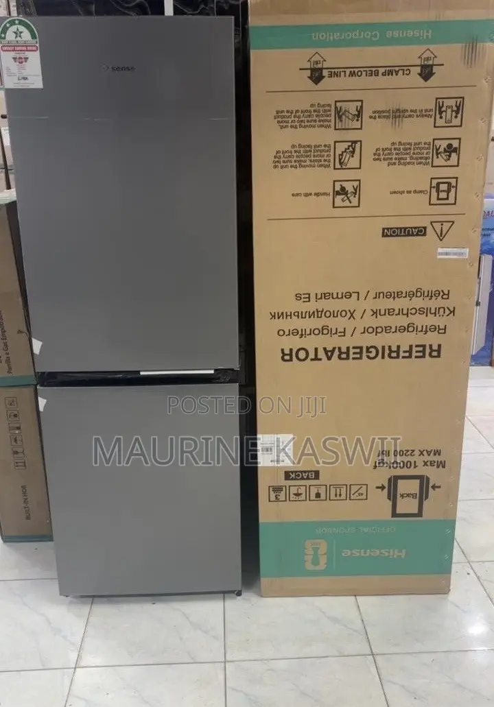 Hisense 230L Double Door Fridge With Bottom Freezer