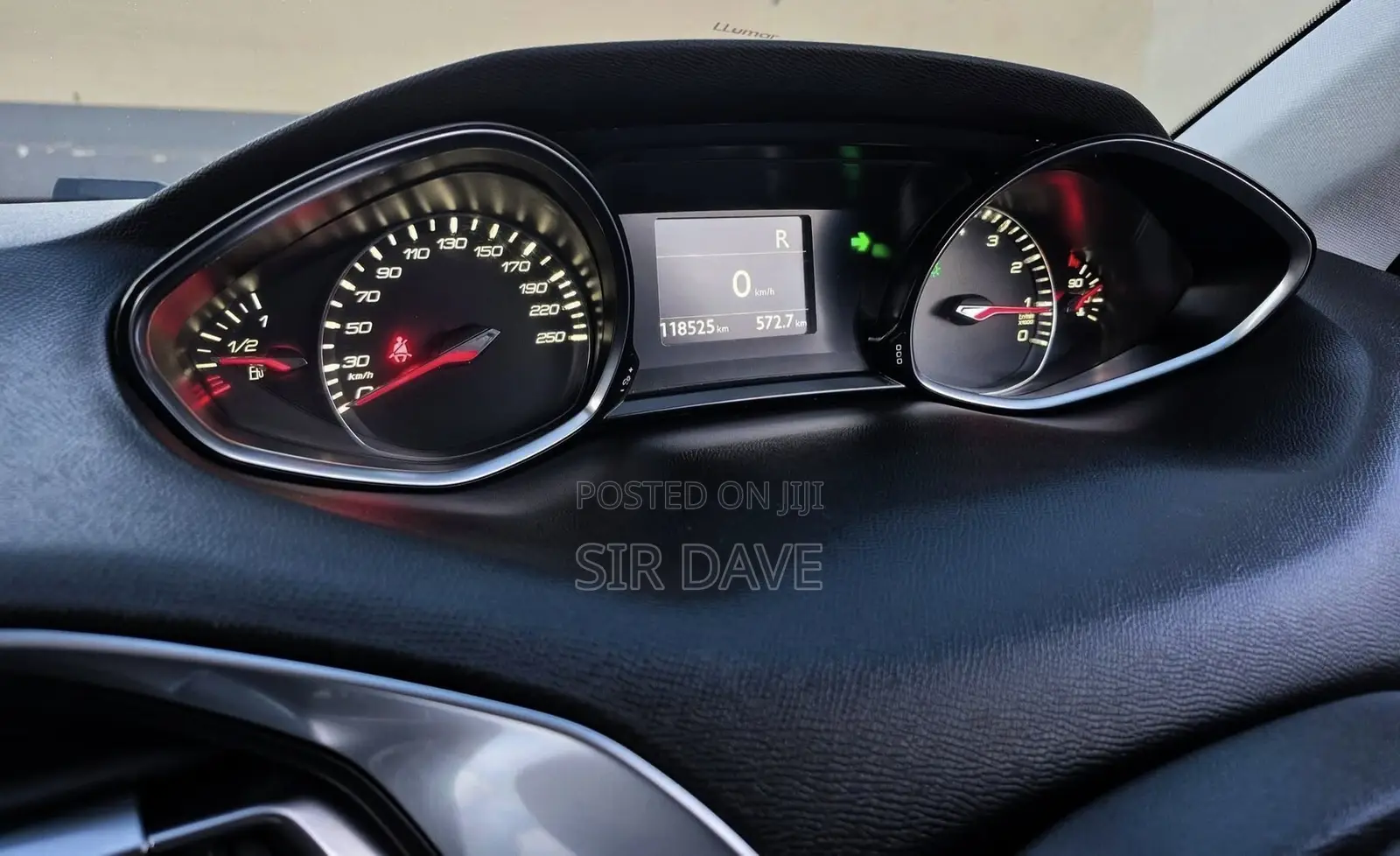 Peugeot 308 2015 Black