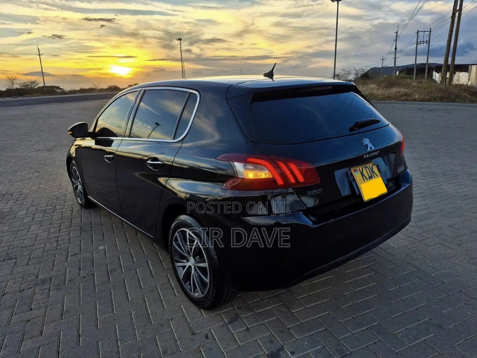 Peugeot 308 2015 Black