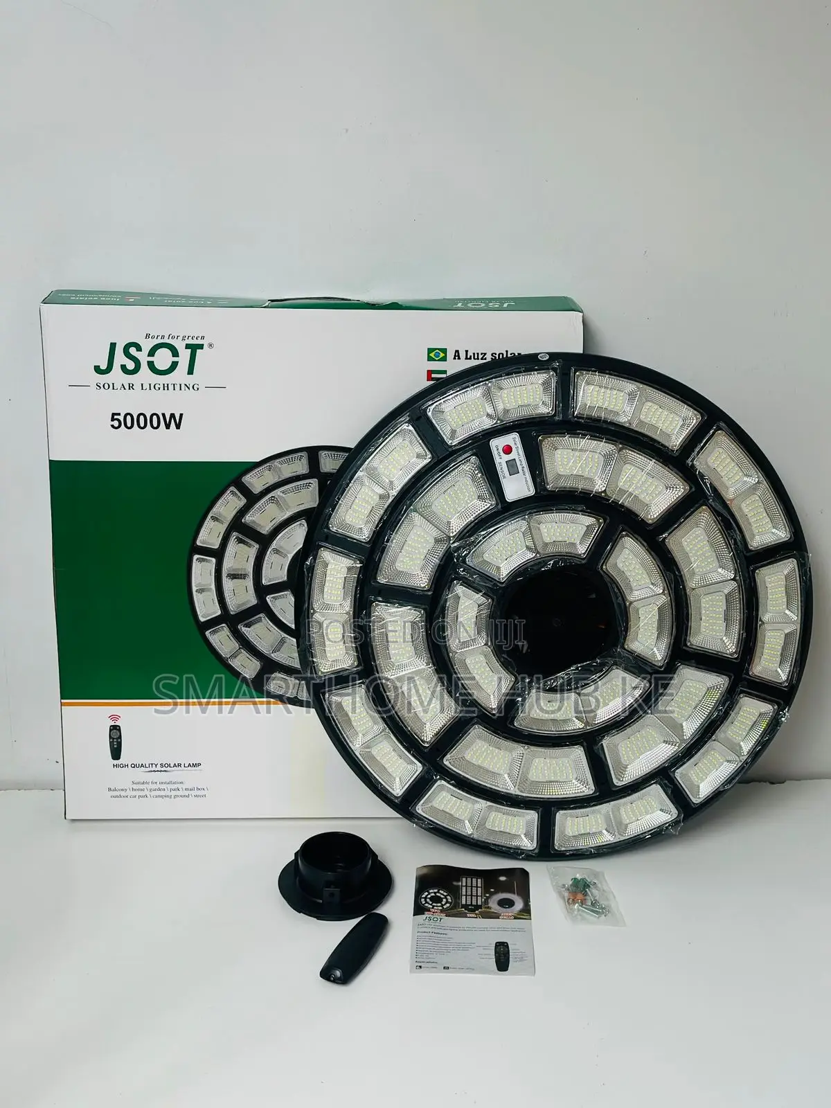 5000W UFO Solar Round Streetlight