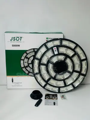 5000W UFO Solar Round Streetlight