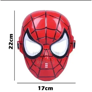 LED Spider-Man Mask for Halloween, Parties and Dress-Up