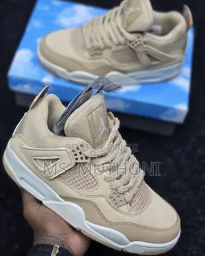 Jordan 4 Pecan Suede / Light Orewood Brown Size 38-43