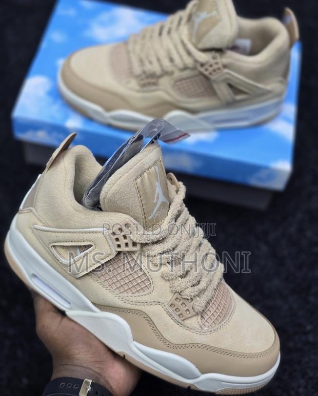 Jordan 4 Pecan Suede / Light Orewood Brown Size 38-43 - main view