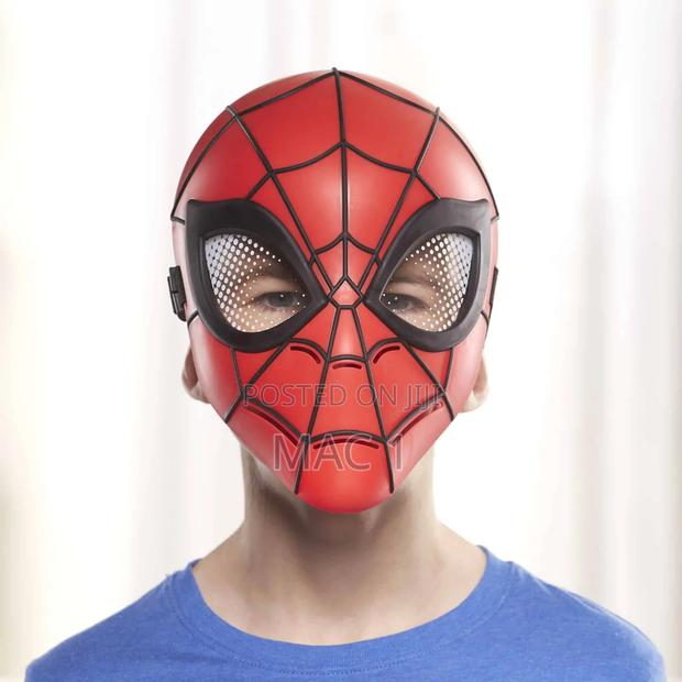 Spider-Man Mask for Kids With LED Light-Up Eyes - main view