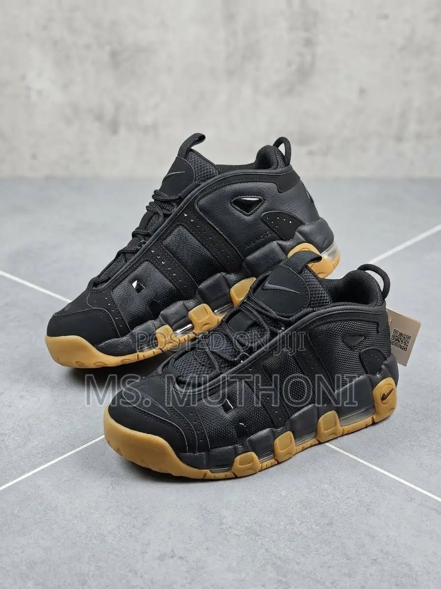 Black and Gum Medium Brown" Utempo Size 40-45