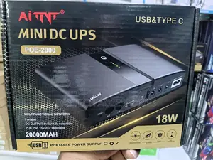 AiTNT Mini DC UPS (POE-2000) for Routers, Modems, and CCTV Cameras.
