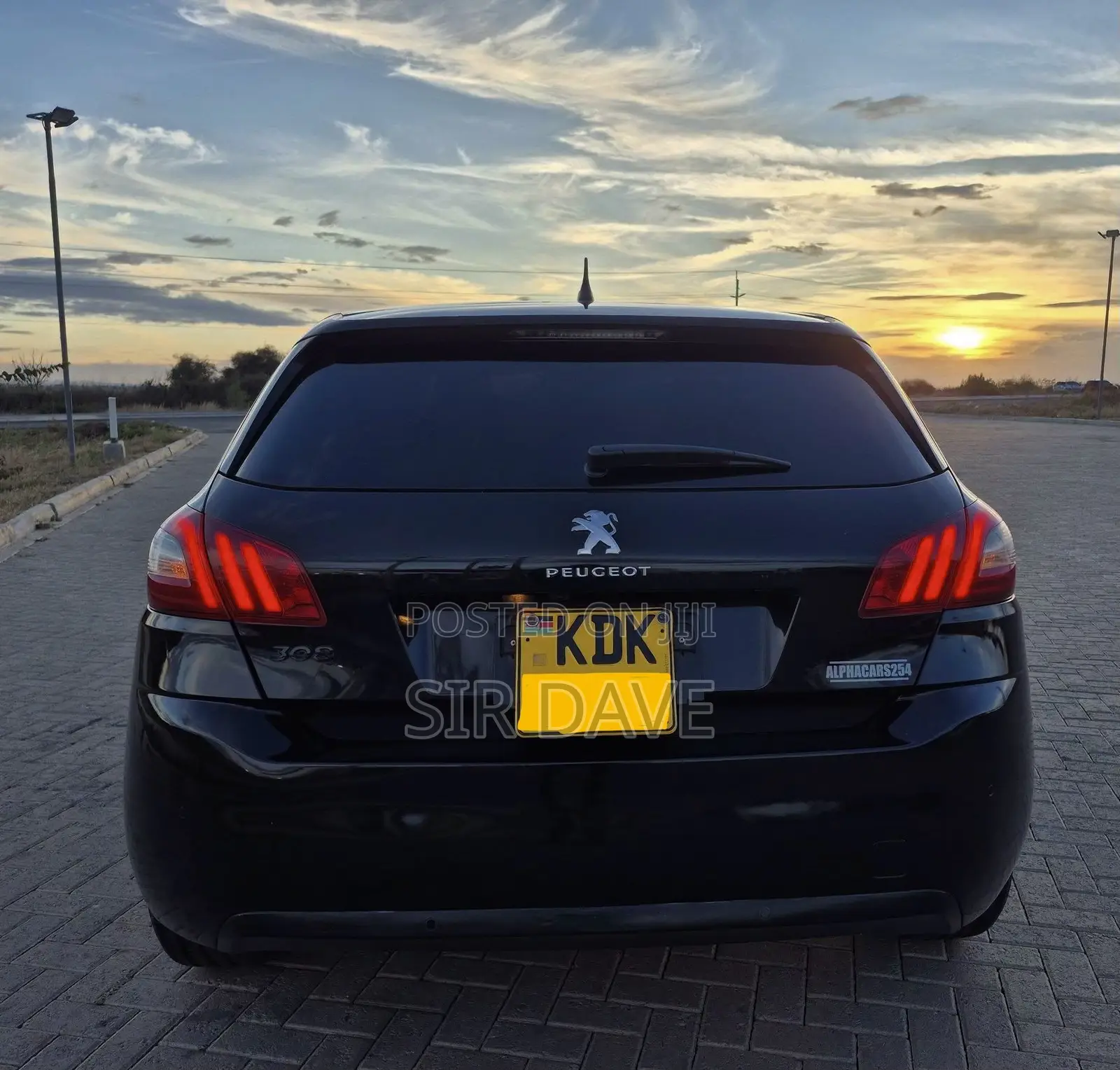 Peugeot 308 2015 Black
