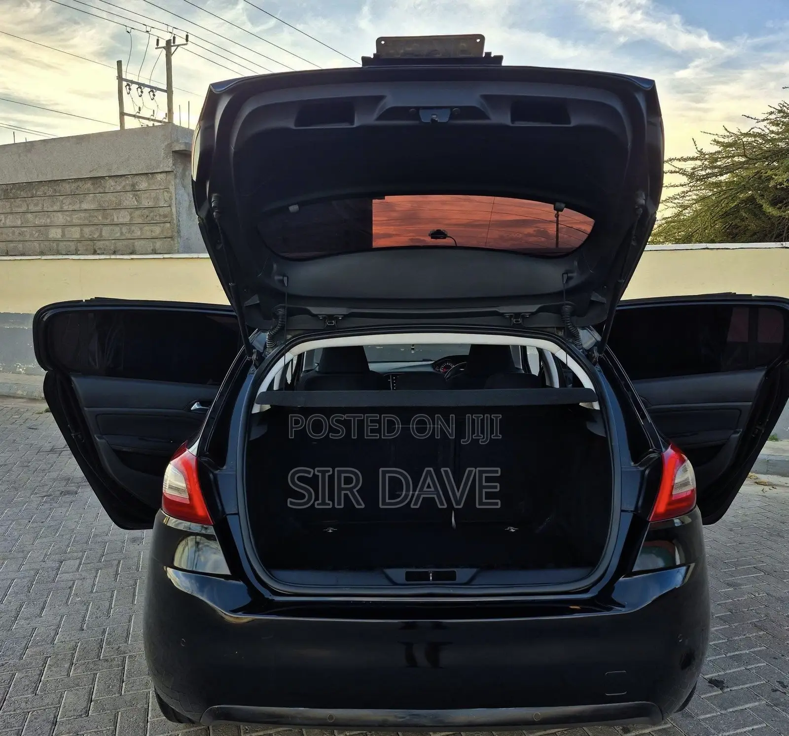 Peugeot 308 2015 Black