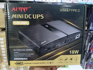 Mini UPS Battery Backup Power Supply for Router/Modem/Security Camera