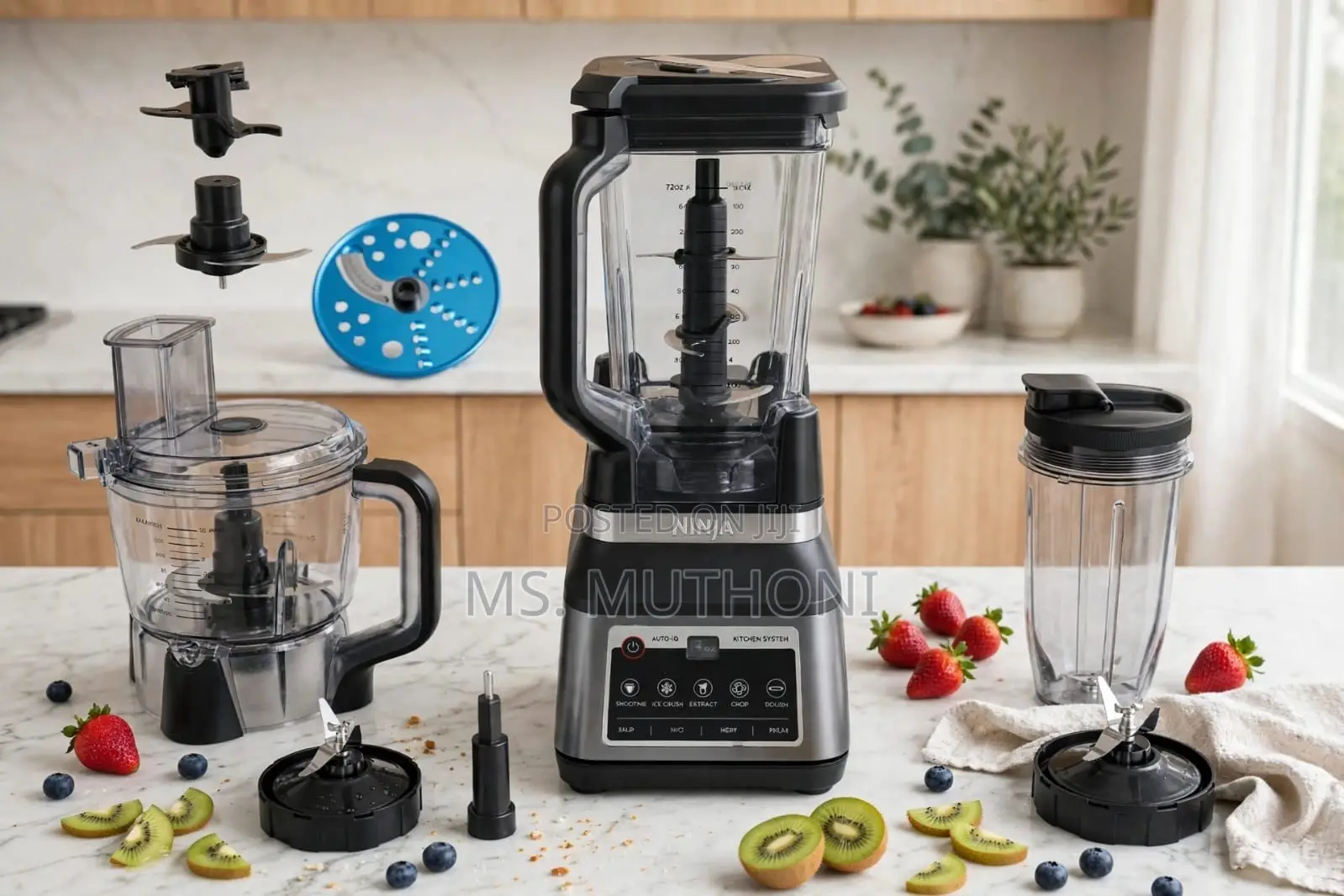 Ninja 1200W Auto-iQ 3-in-1 Blender /Chopper