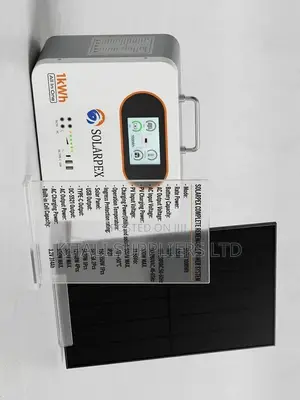 1KW Portable Power With 300W 18V Solar Panel – Complete Solar Backup