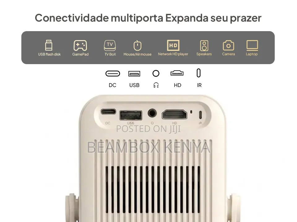 BYINTEK Mango 1 Projector 720P HP Beam Box Kenya