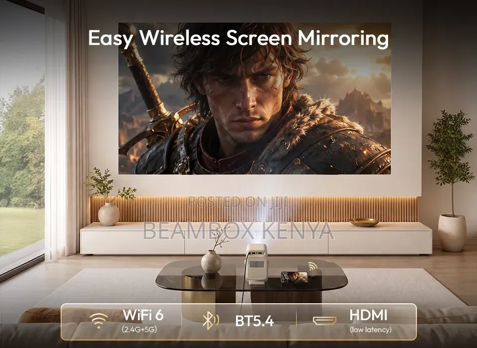 BYINTEK Mango 1 Projector 720P HP Beam Box Kenya