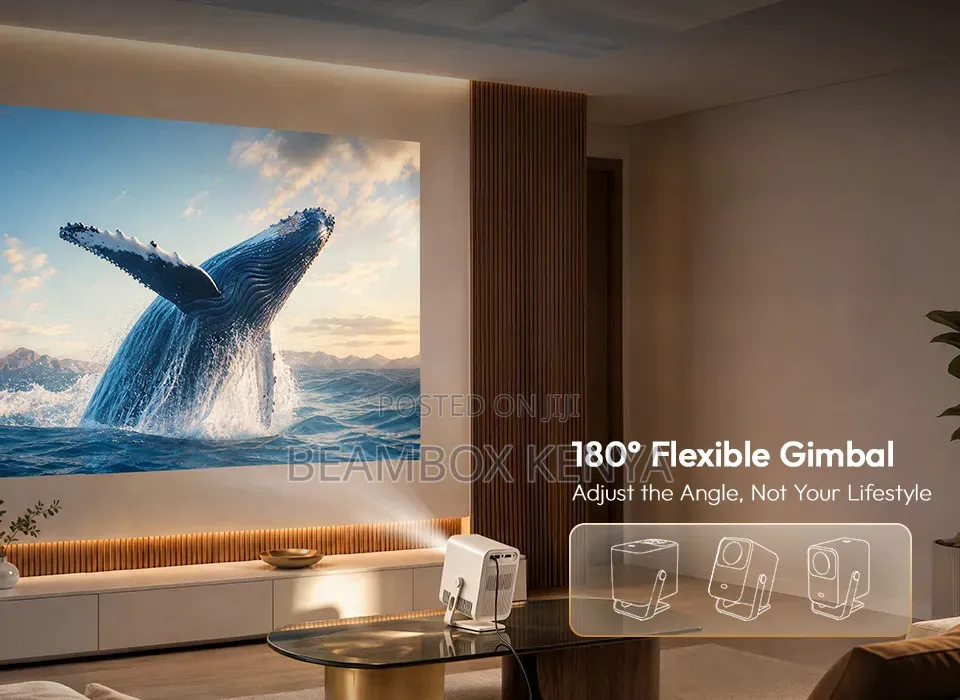 BYINTEK Mango 1 Projector 720P HP Beam Box Kenya