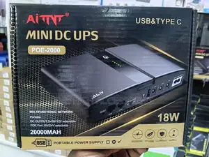 AiTMini Portable UPS Backup Power Supply for WiFi Router & CCTV Camera